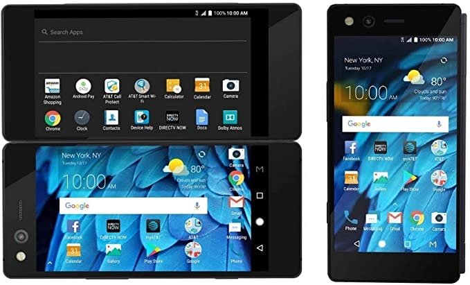 ZTE Axon M Z999 64GB Unlocked GSM Dual-Screen Phone w/ 20MP Camera - Black