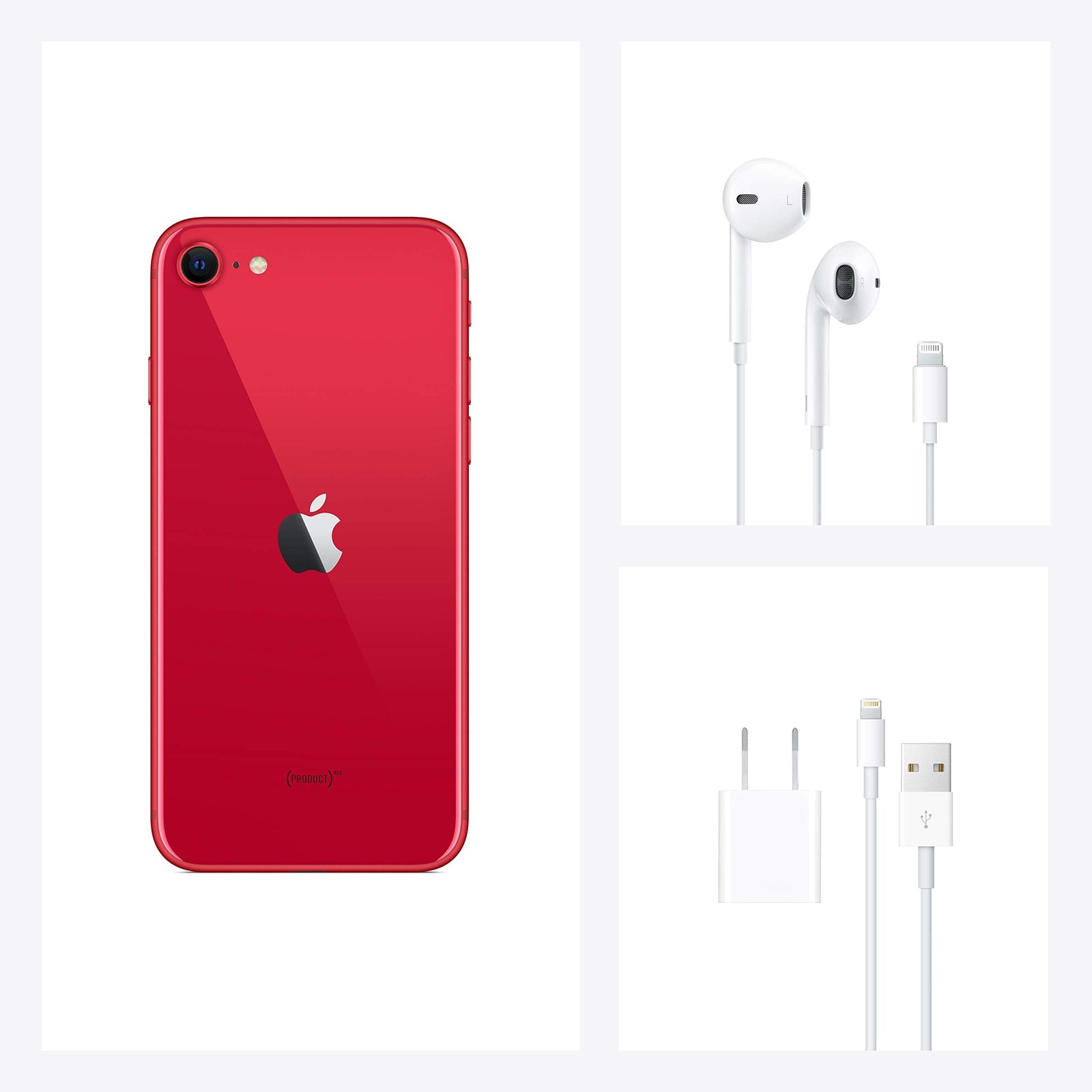 New Apple iPhone SE (64GB, (Product) RED)