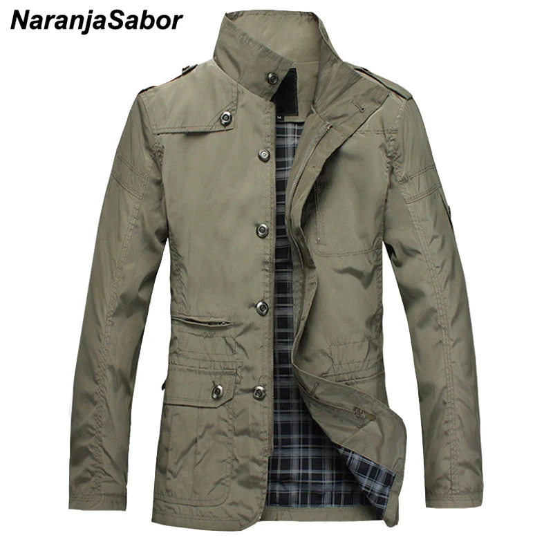 NaranjaSabor Fashion Thin Men's Jackets